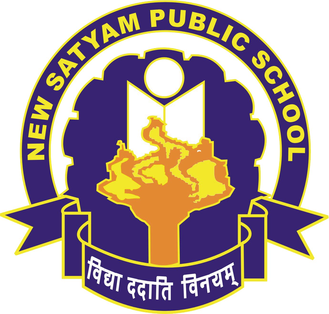 New Satyam Public School logo